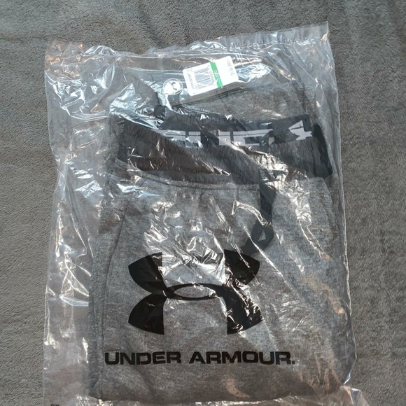 Men's Under Armour Grey Sweatpants - Picture 3 of 8